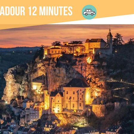 Au Grand Bonheur - Gite Padirac - Rocamadour Miers Exterior foto